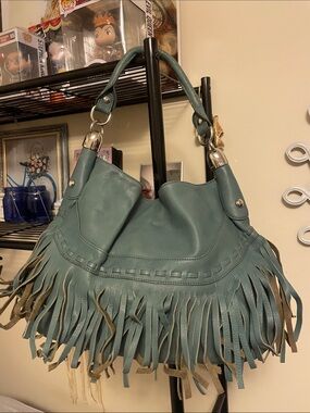 B. Makowsky Fringed Shoulder Bag